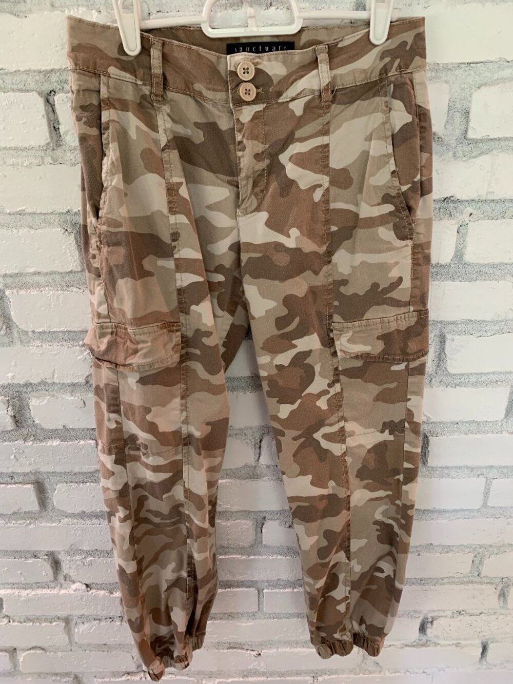 Sanctuary Camo Cargo Jogger Pants